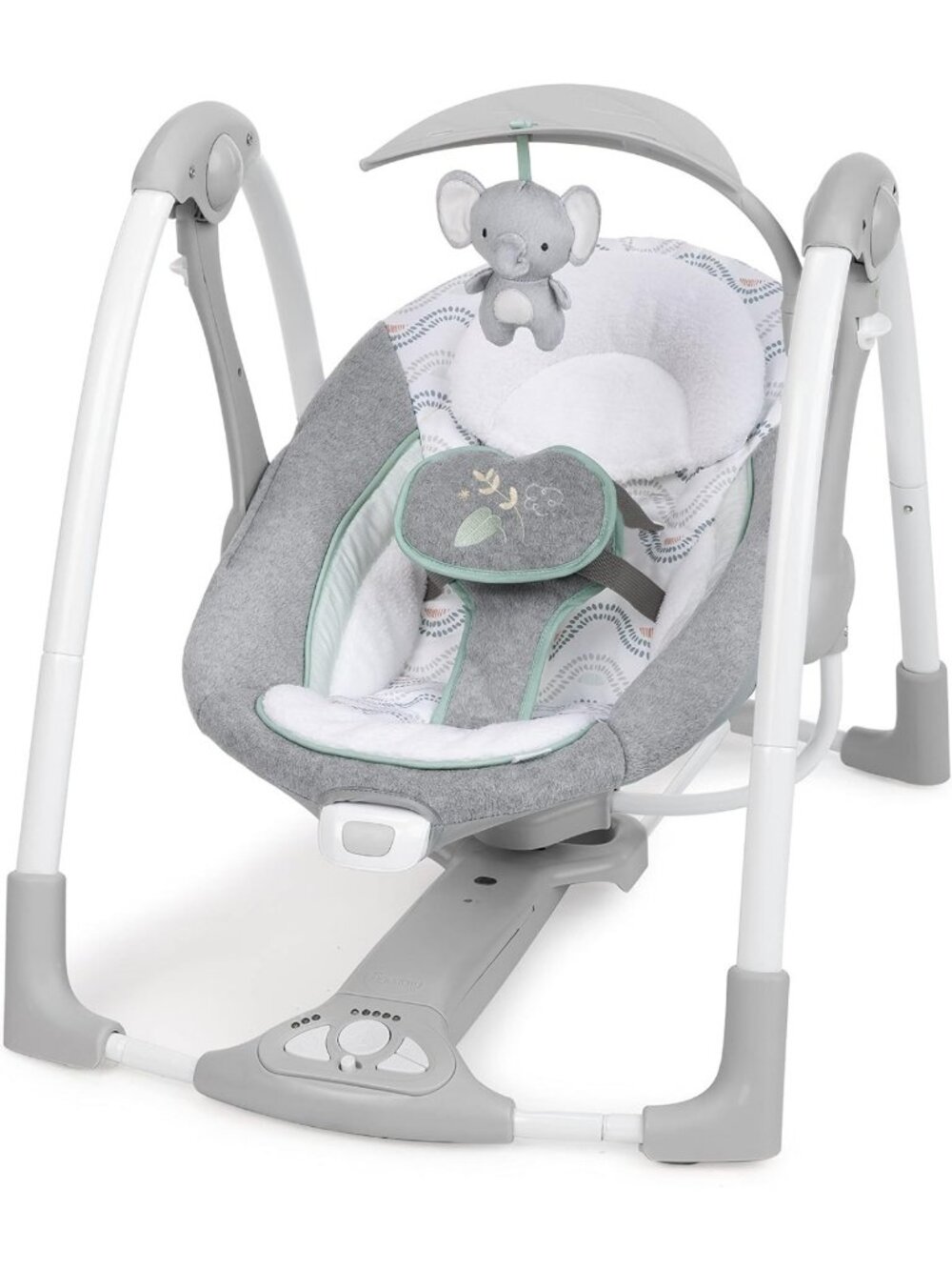 Multi-Use Baby Swing & Infant Seat, Newborn to 9 Months, Portable & Adjustable